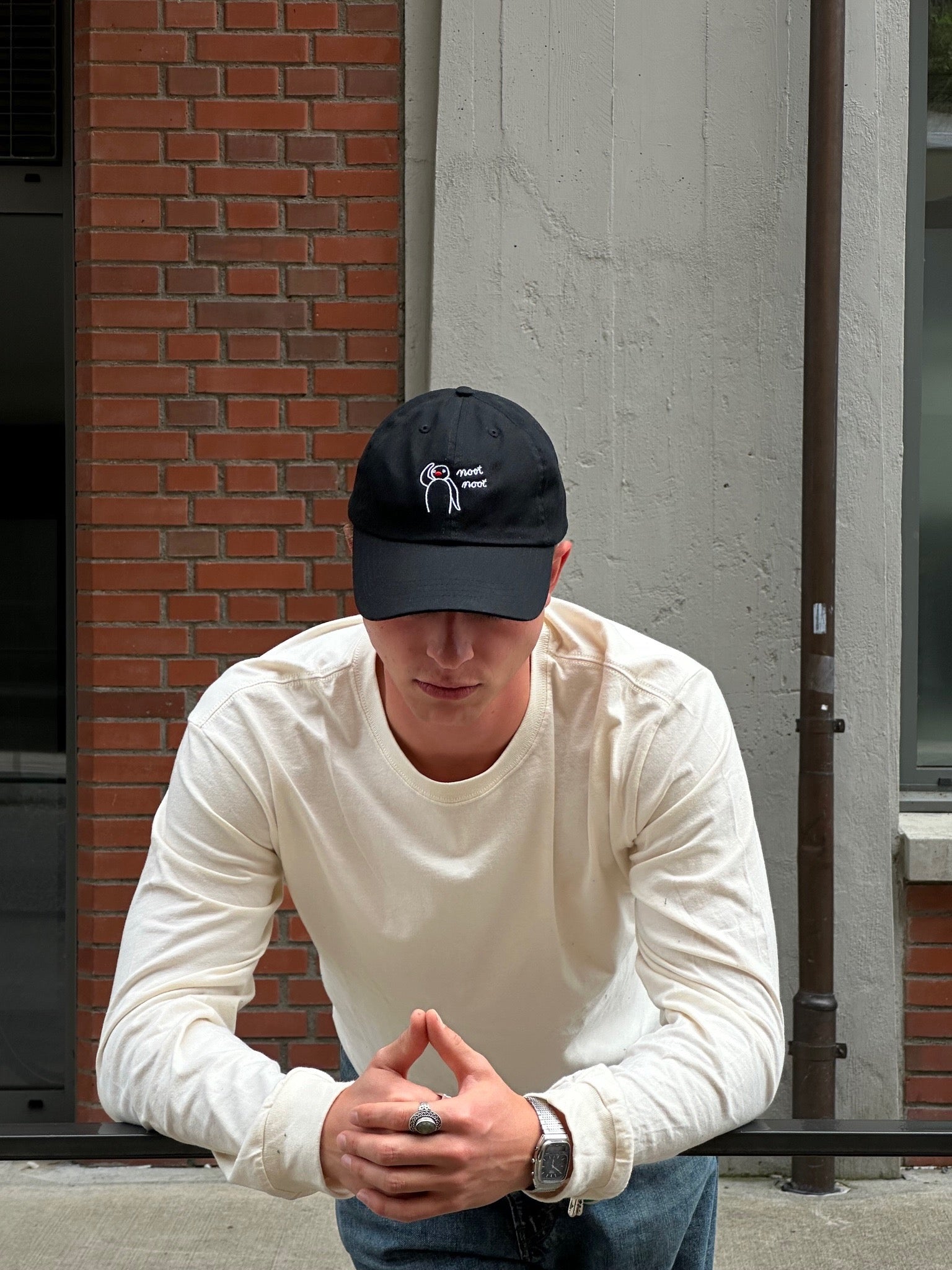 "noot noot" Cotton Cap