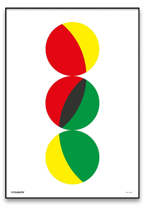 Eine grafische Darstellung des Opal004 mit roten, gelben und grünen Kreisen.