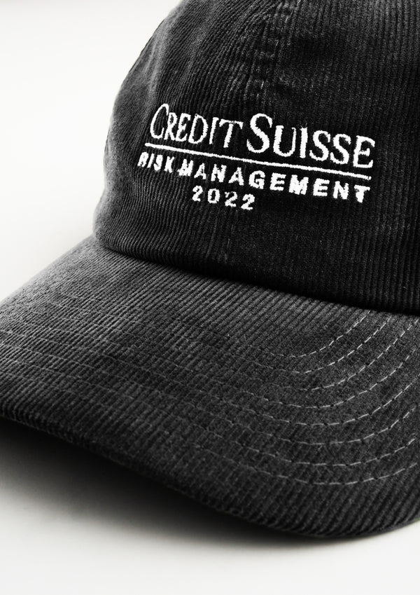 «Credit Suisse Risk Management» Courdroy Cap