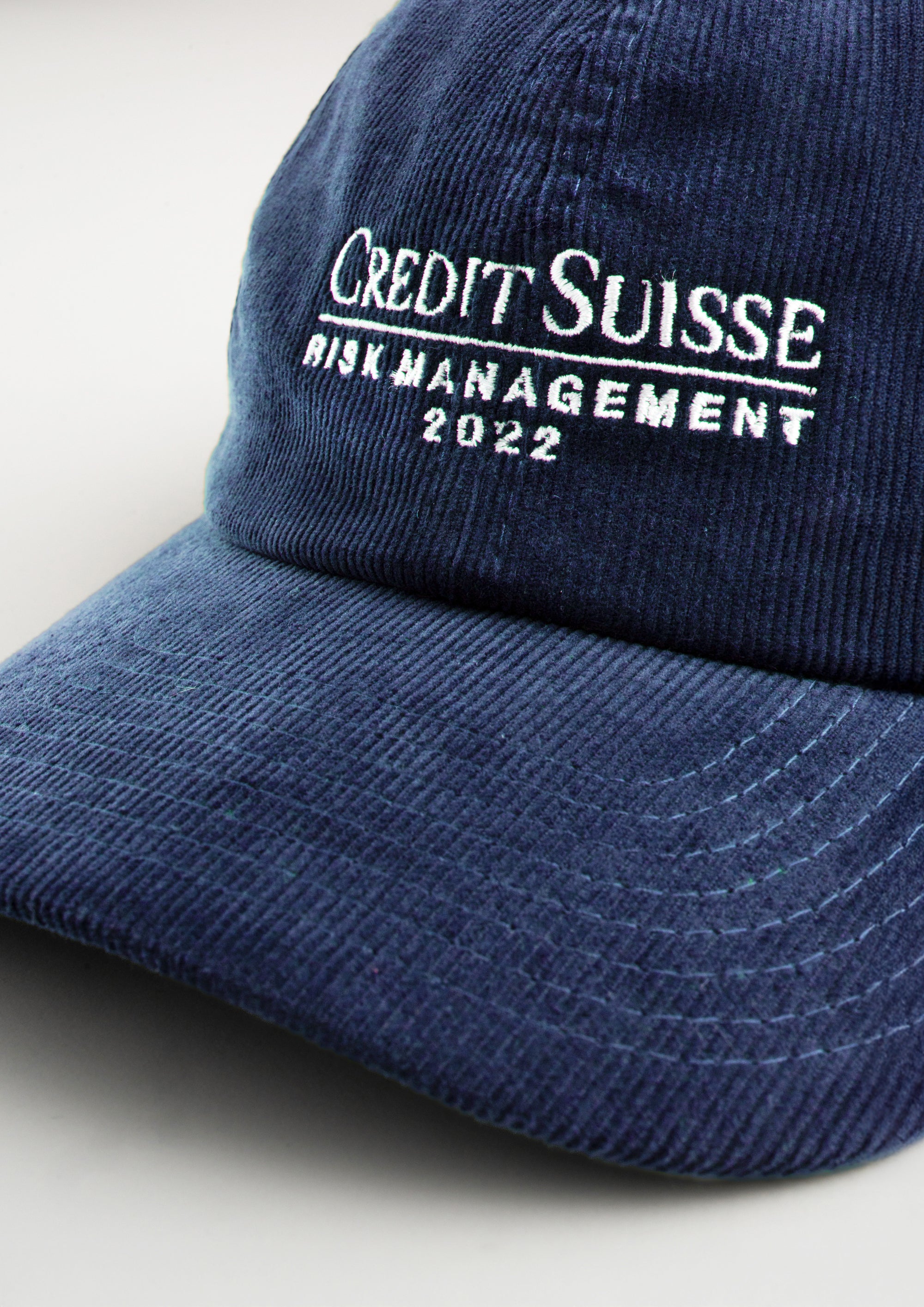 «Credit Suisse Risk Management» Courdroy Cap