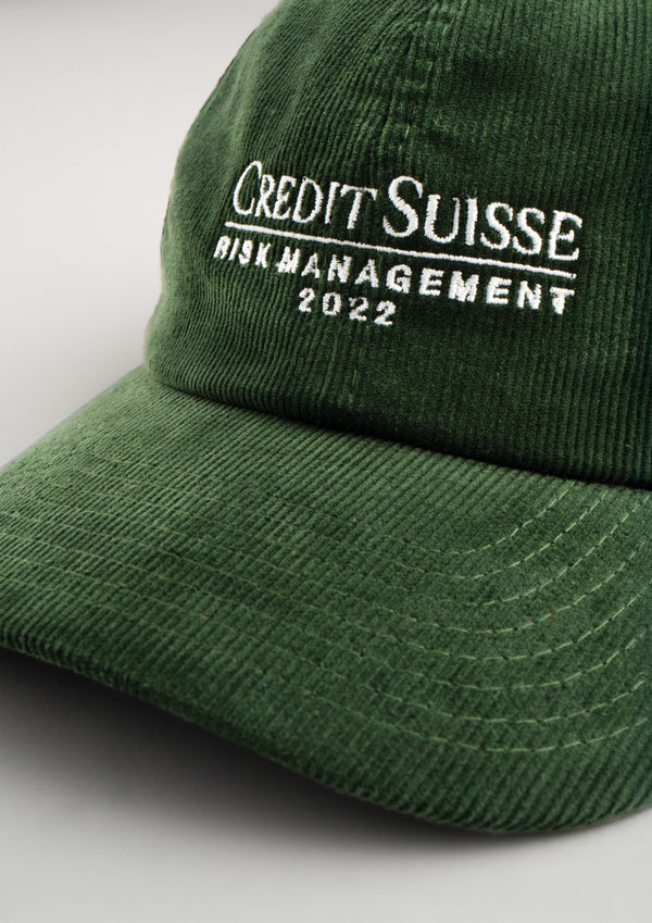 «Credit Suisse Risk Management» Courdroy Cap