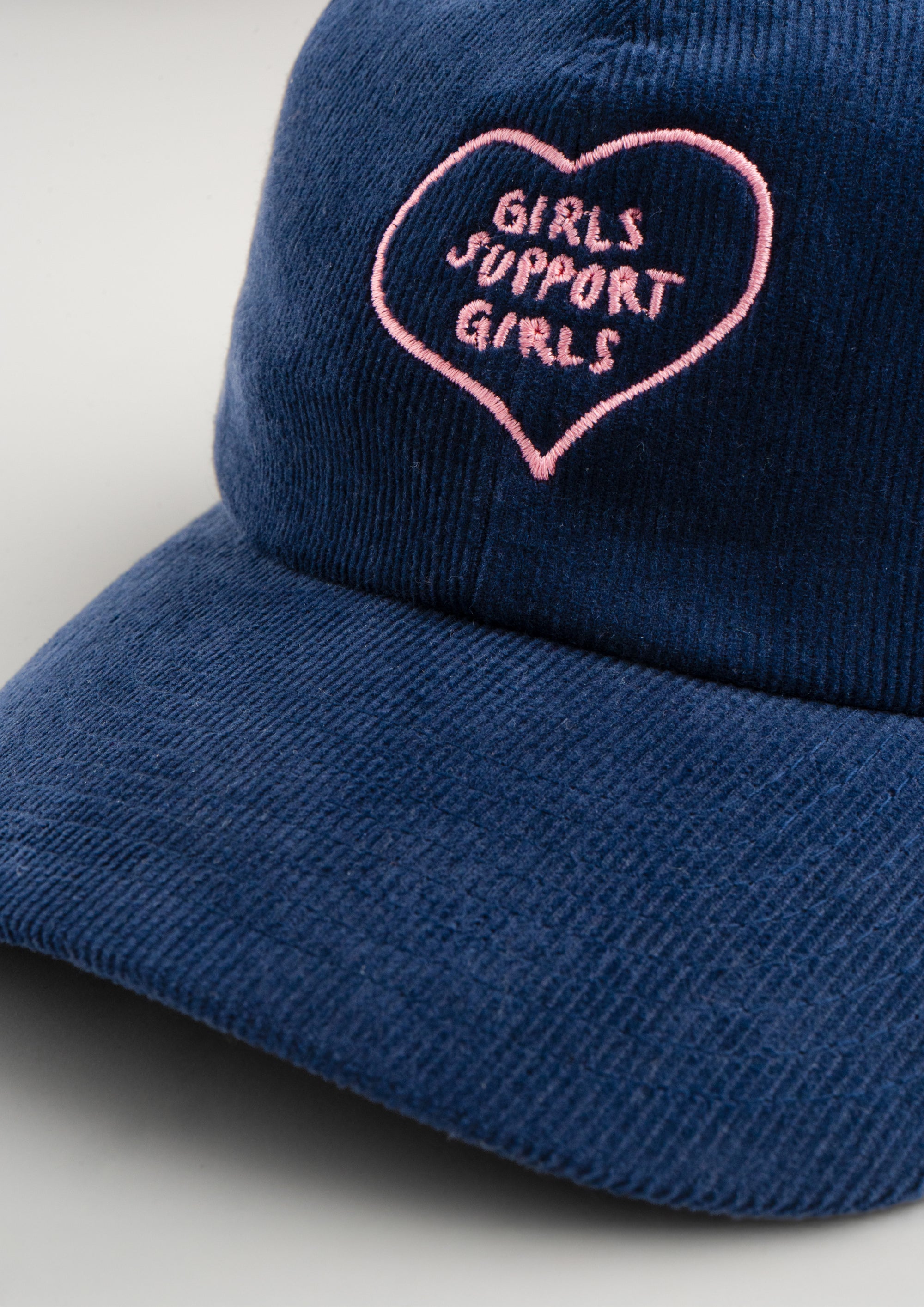 «Girls Support Girls» Courdroy Cap