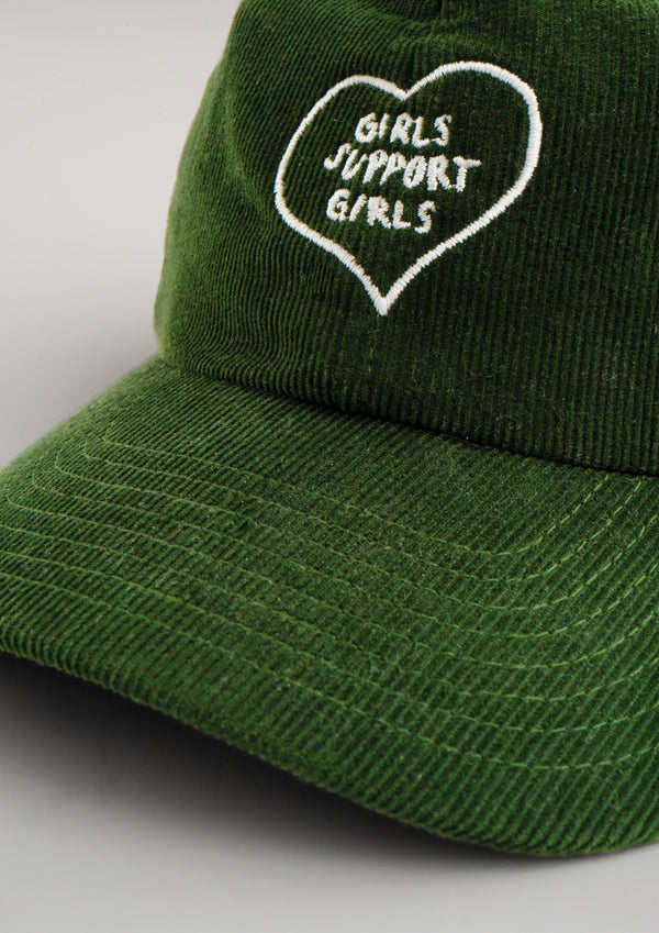 «Girls Support Girls» Courdroy Cap