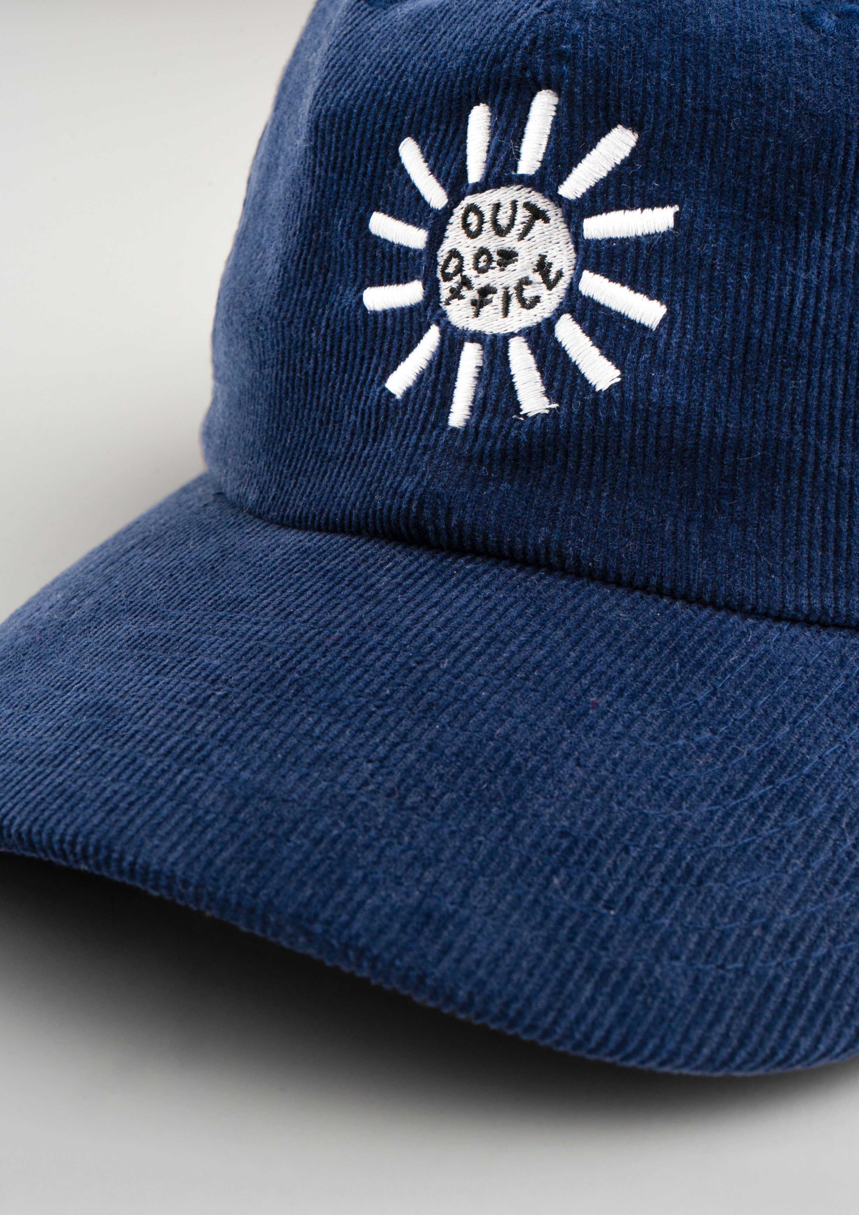 «Out of Office» Courdroy Cap