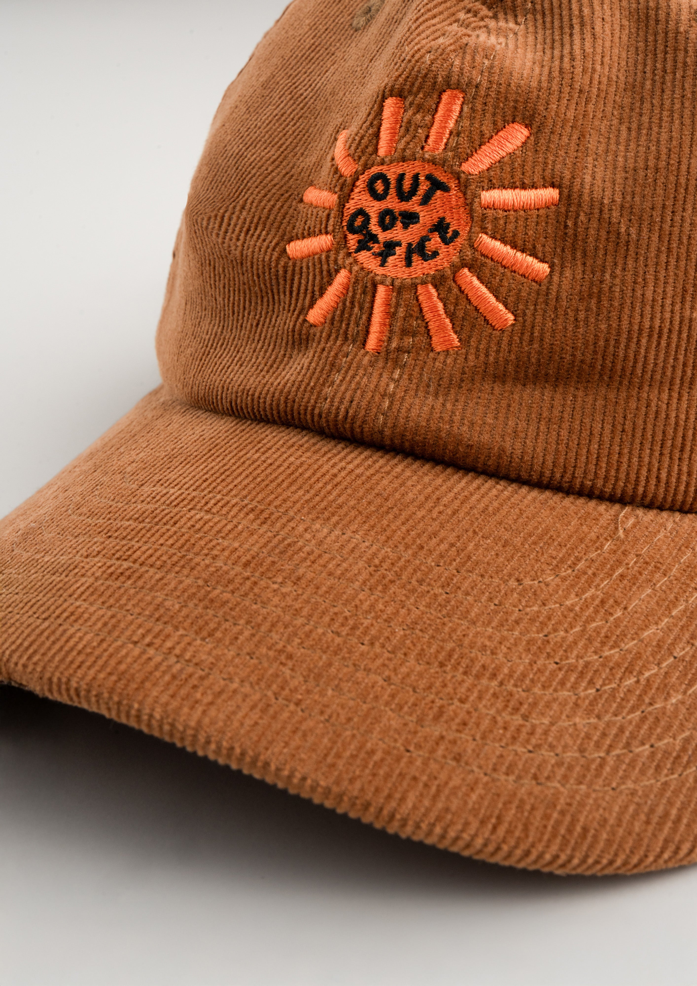 «Out of Office» Courdroy Cap