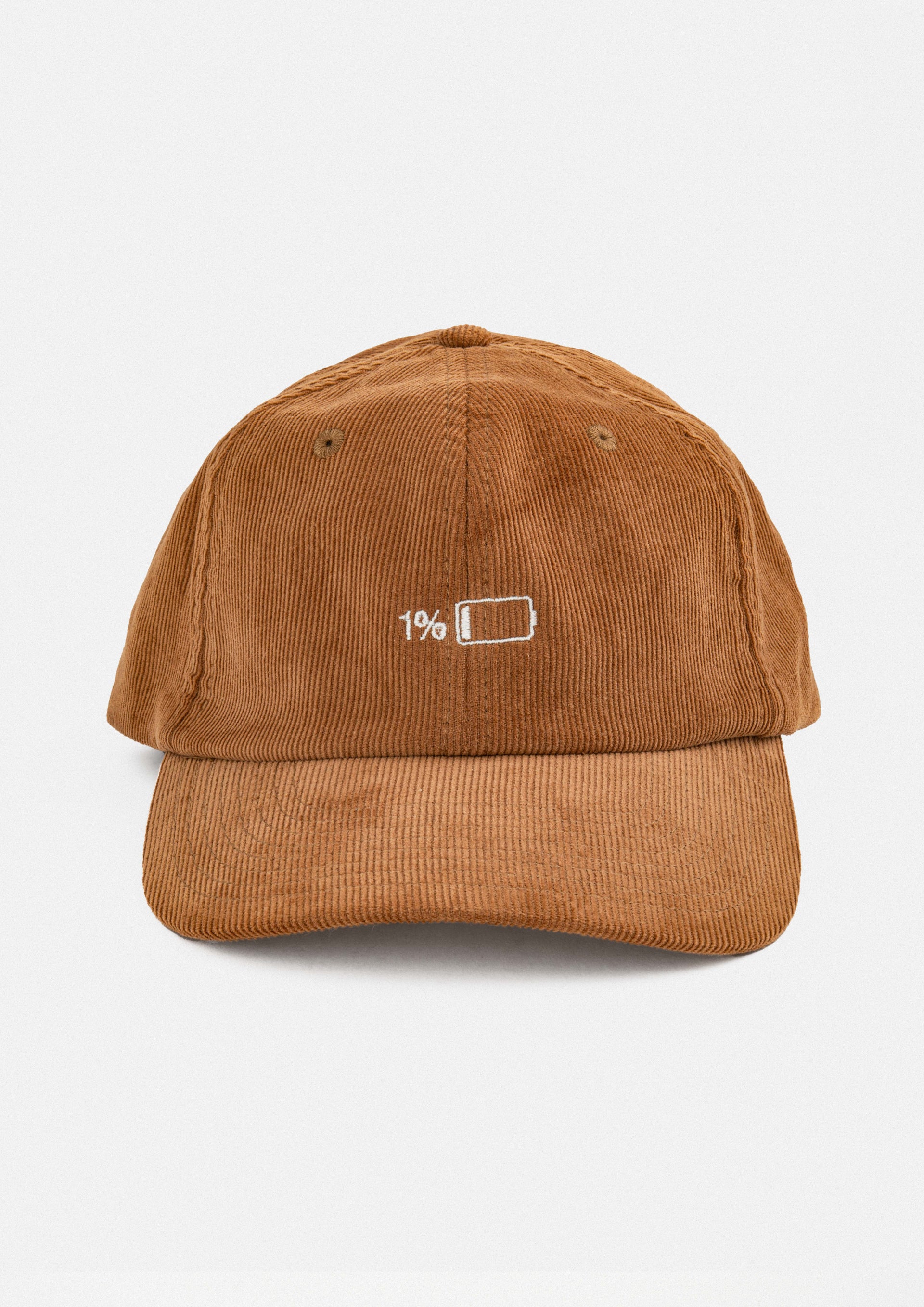 "OnePercent" Courdroy Cap