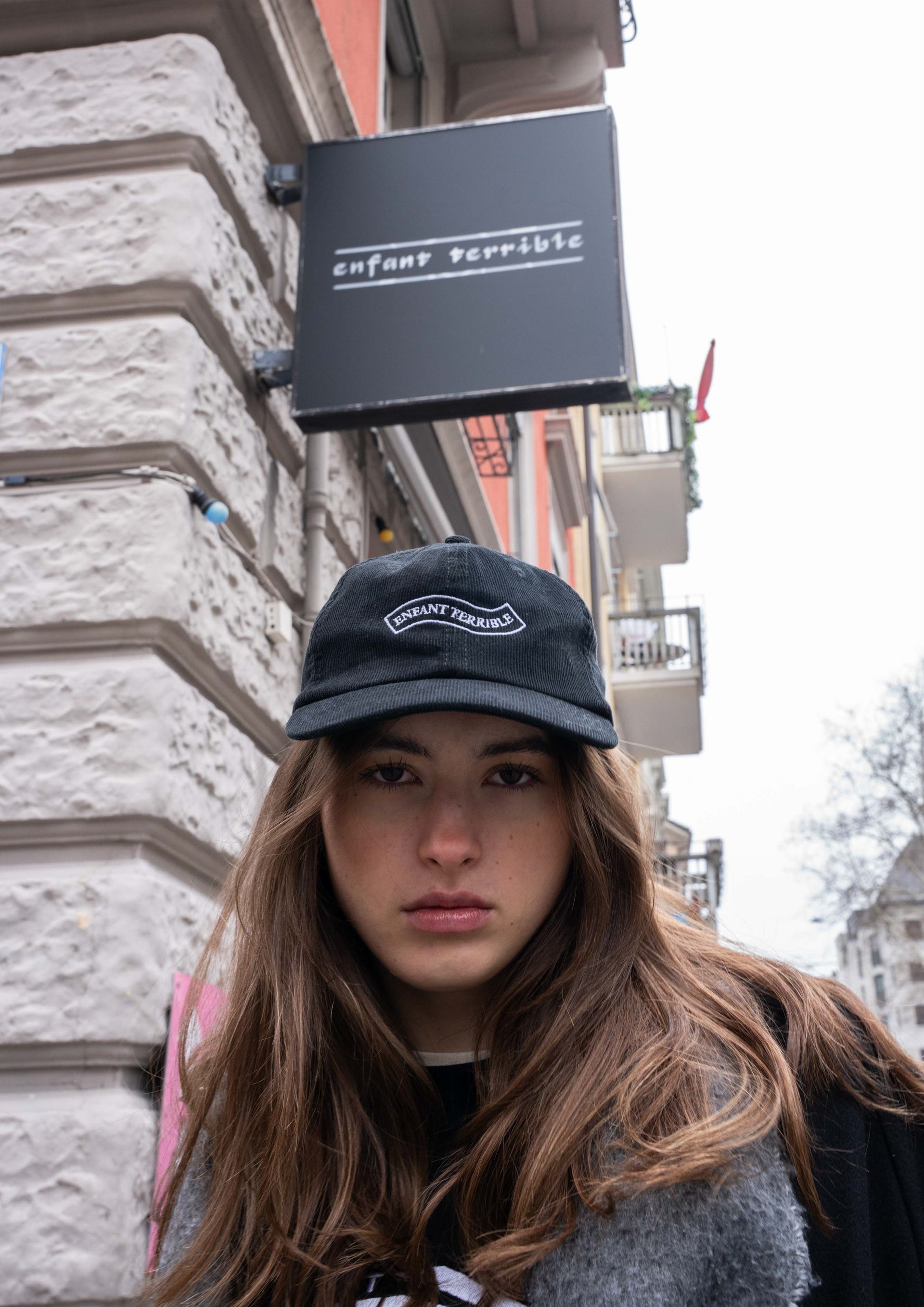 "Enfant terrible" Courdroy Cap