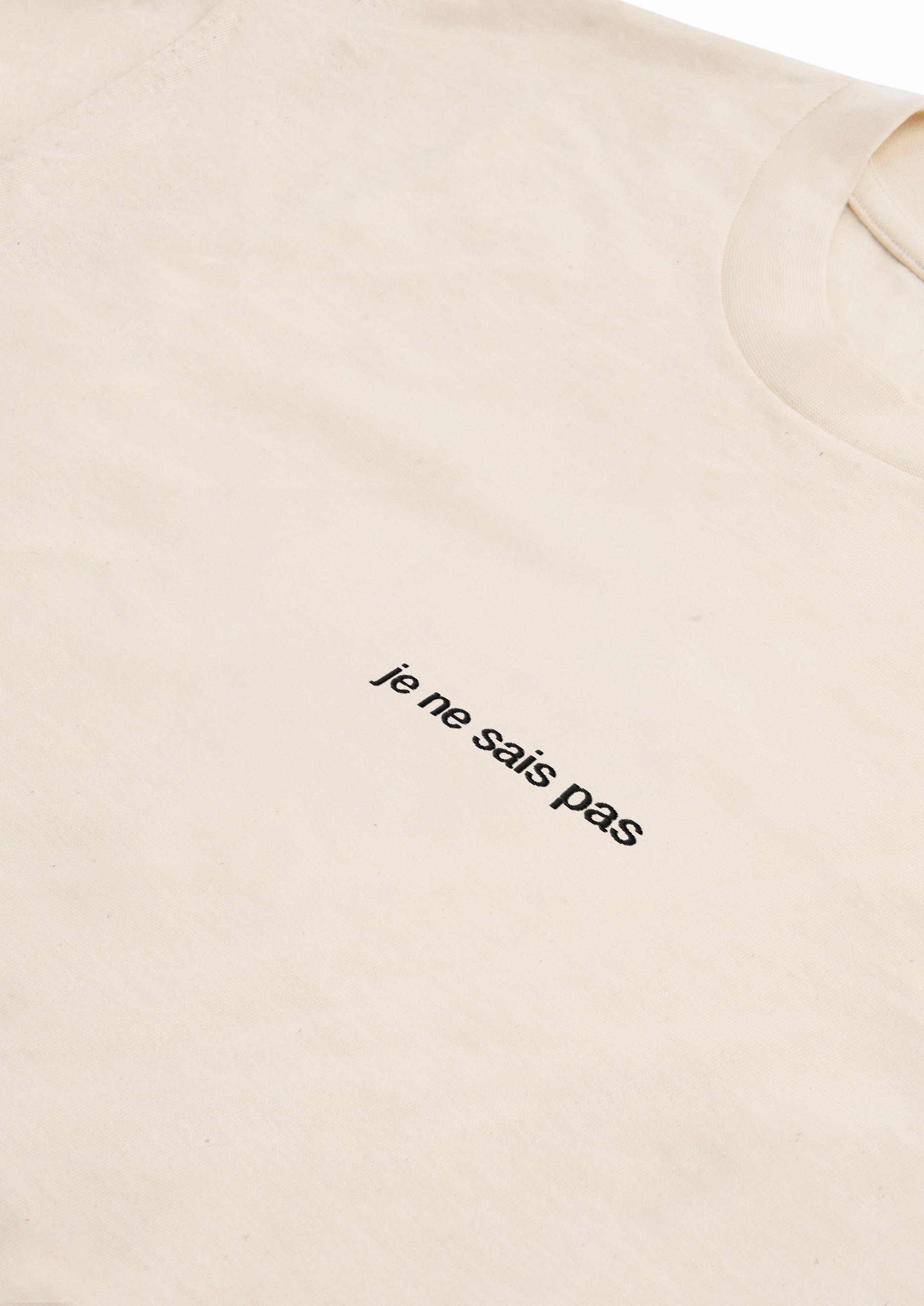 «Je ne sais pas» Heavy weight tee