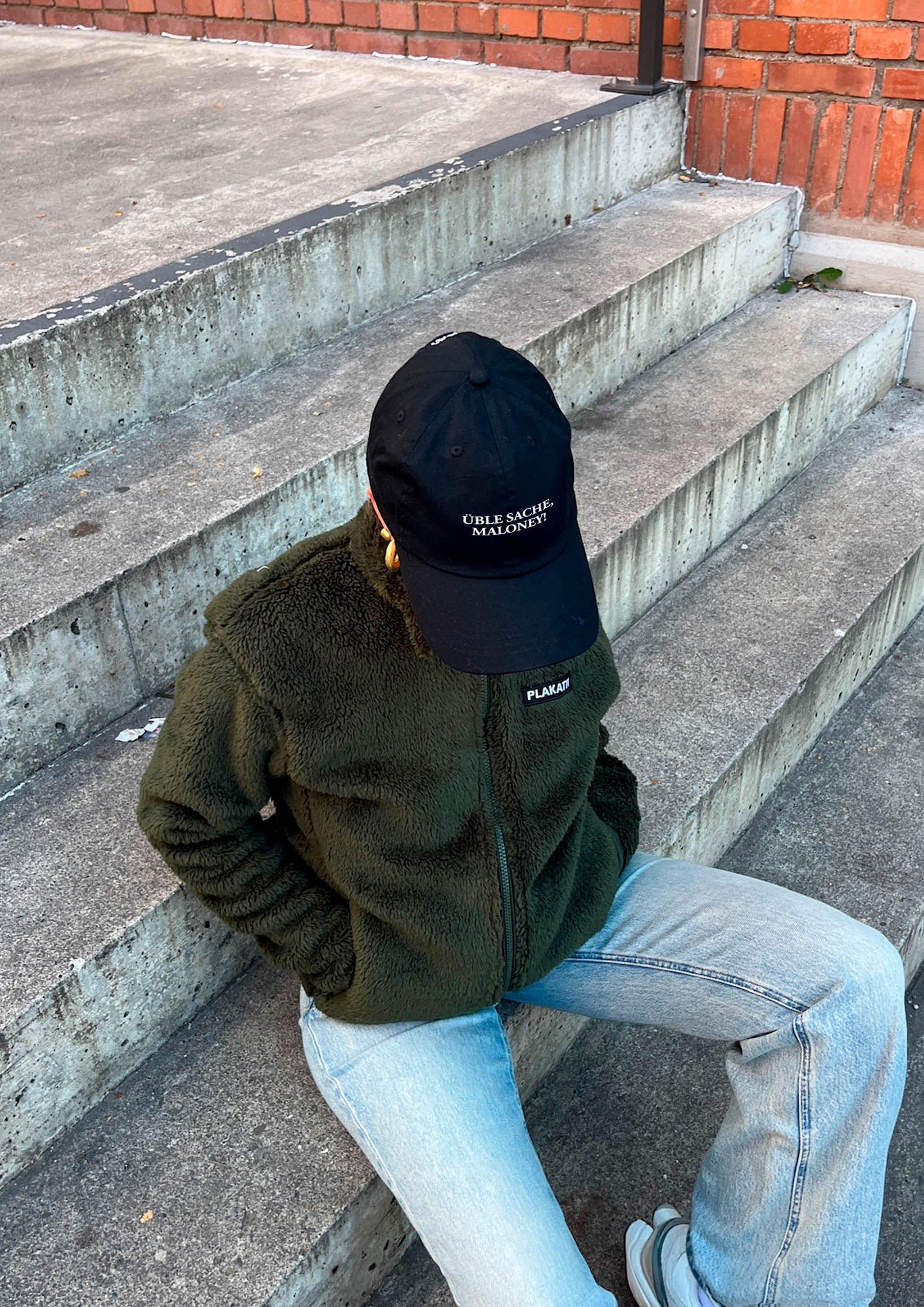 "Üble Sache Maloney" Cotton Cap