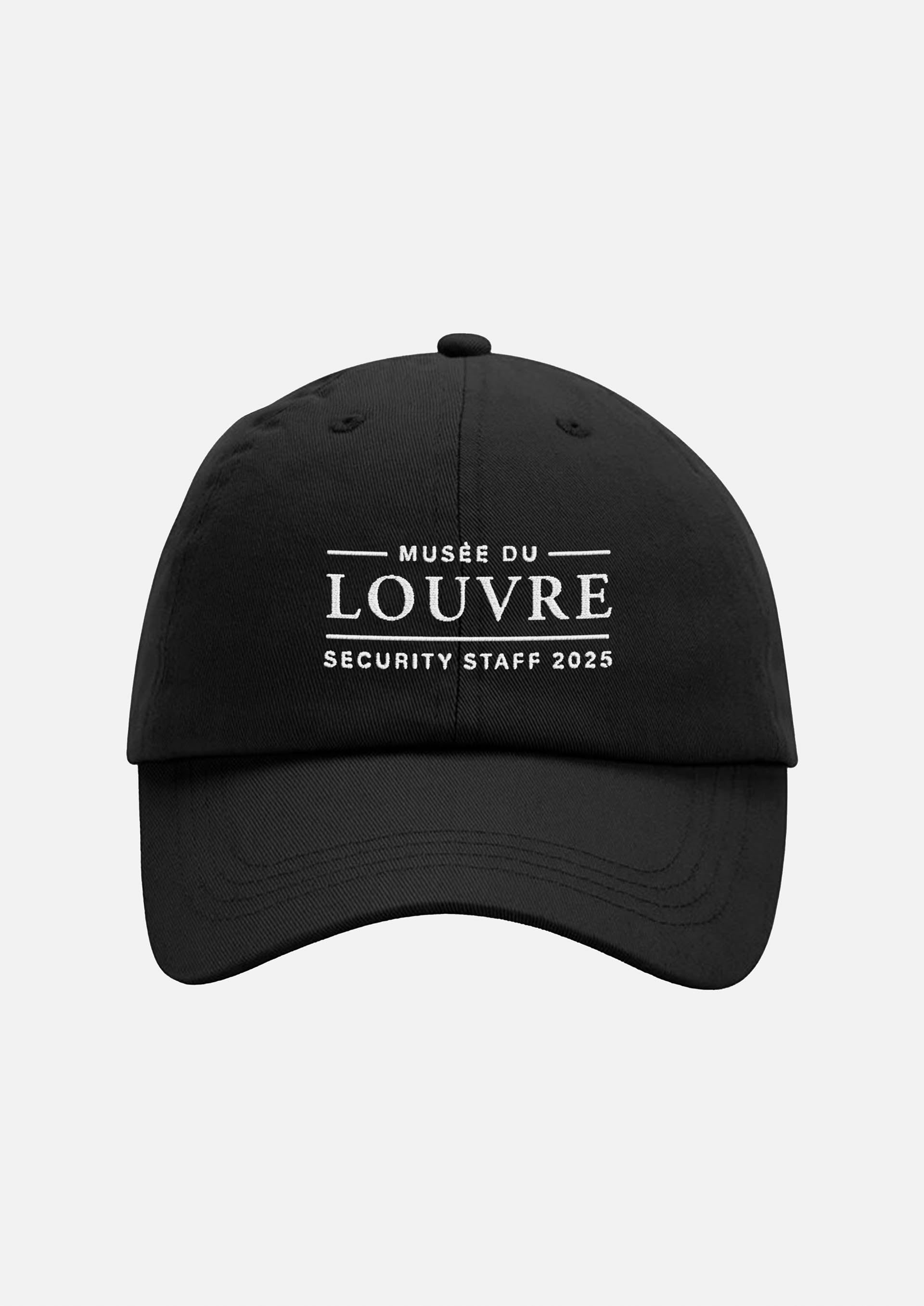 "Musée du Louvre Security Staff 2025" Cotton Cap