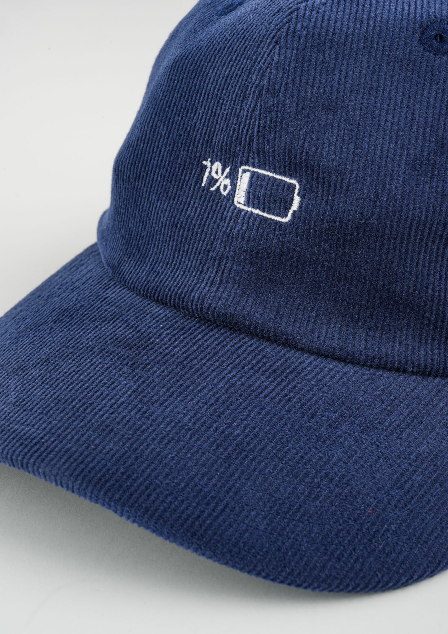 "OnePercent" Courdroy Cap