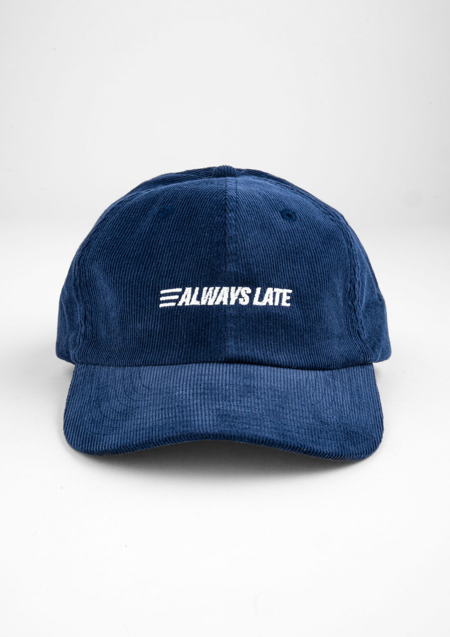 "Always Late" Courdroy Cap