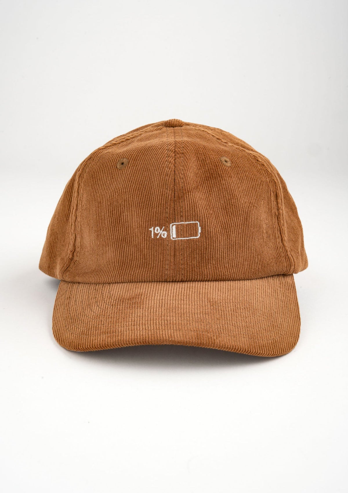 "OnePercent" Courdroy Cap