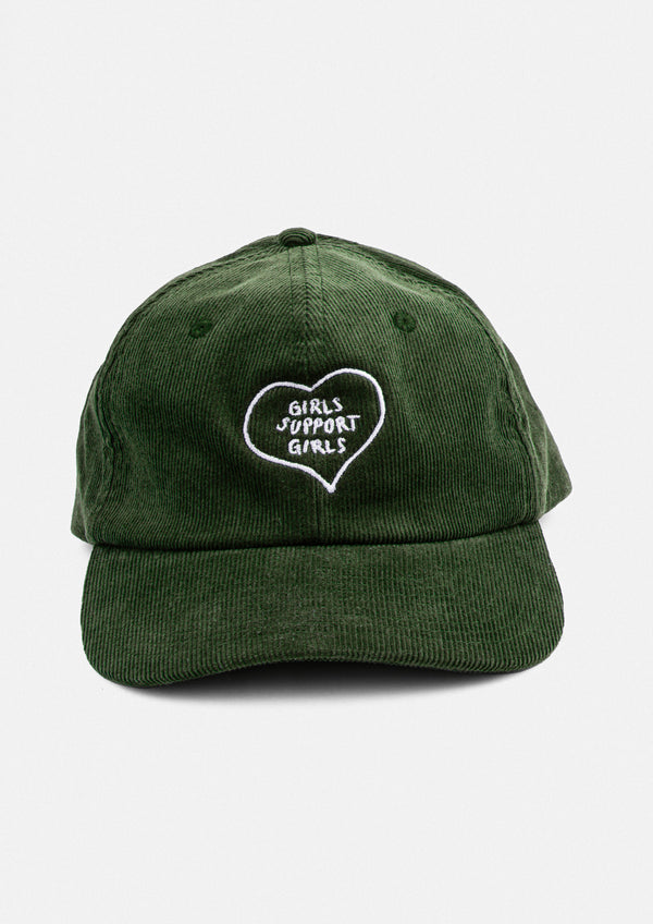 «Girls Support Girls» Courdroy Cap