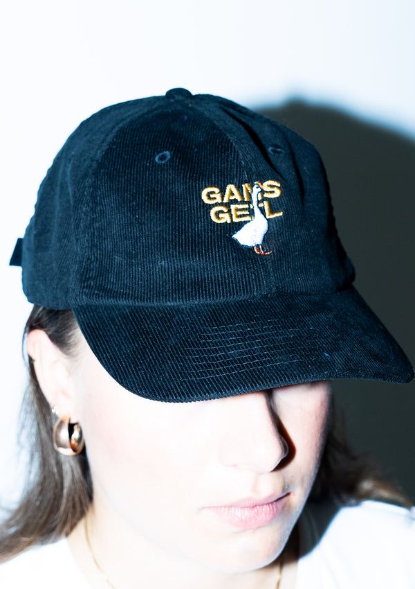 “Goose Geil” Organic Courdroy Cap