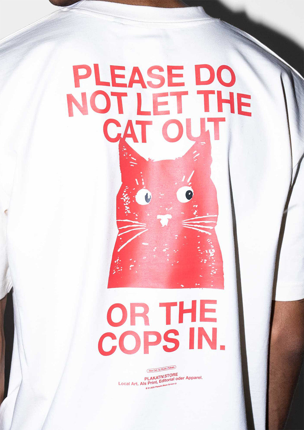 «sus cat» Heavy weight tee