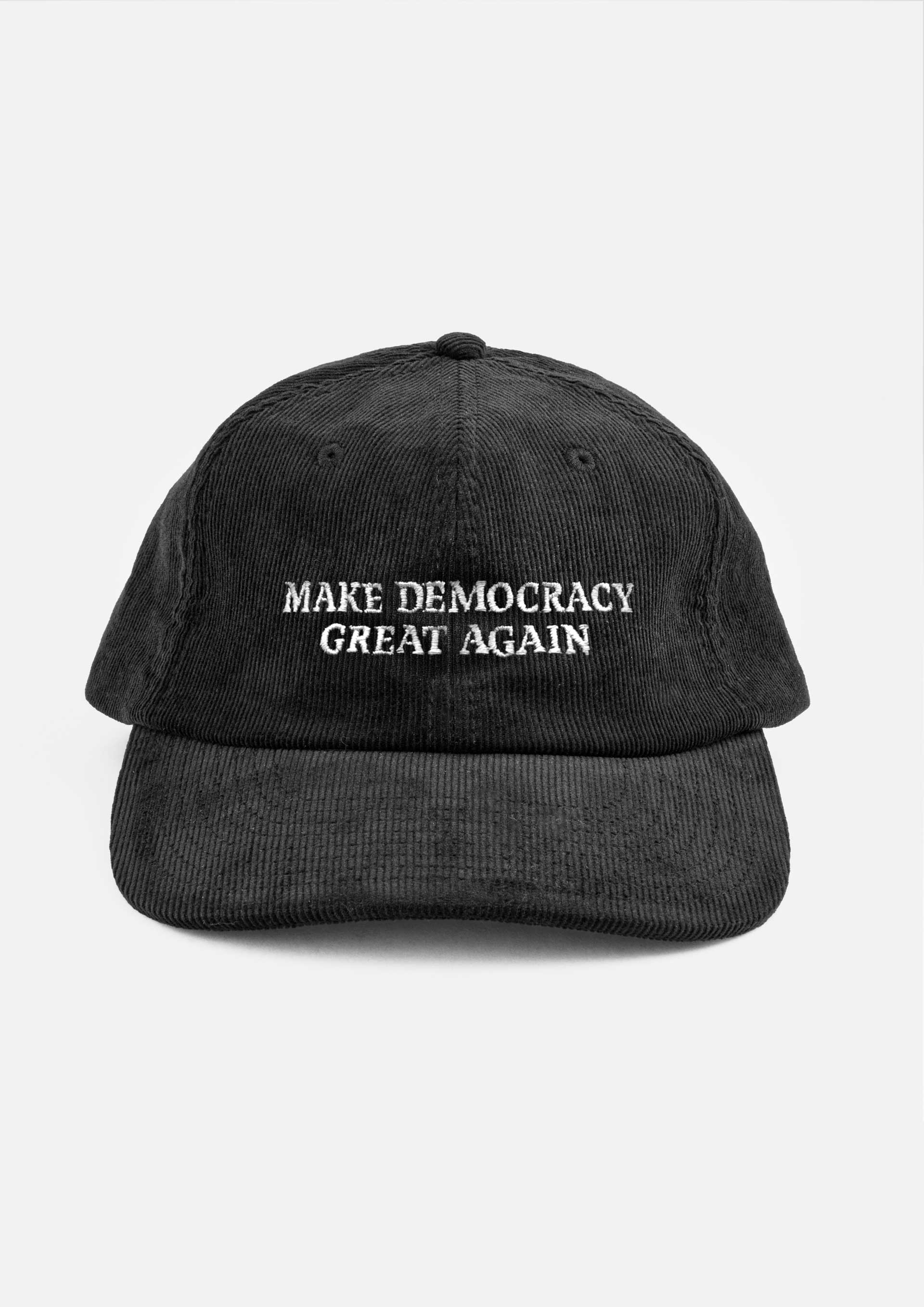"Make Democracy Great Again" Corduroy Cap