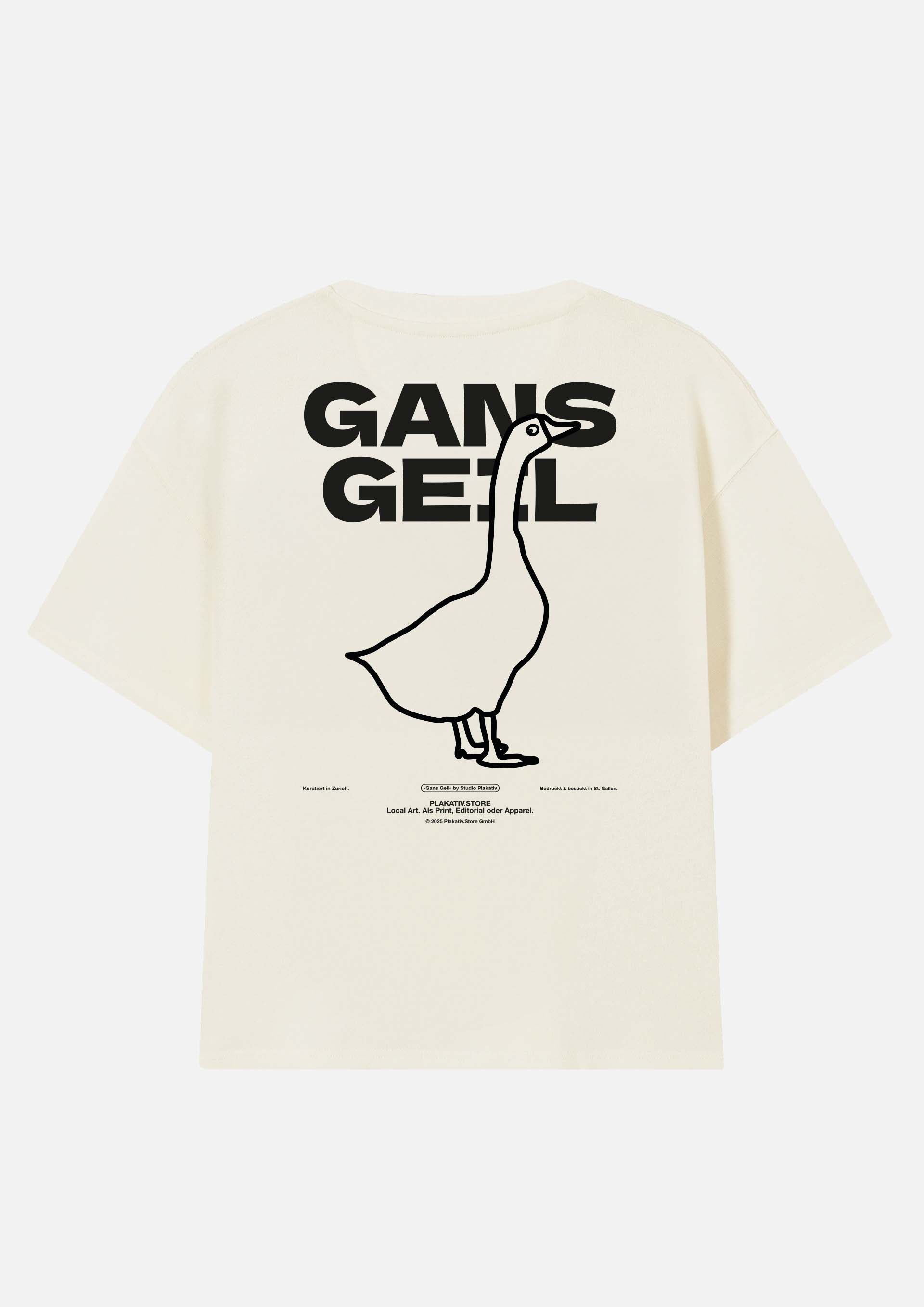 «Gans Geil» Heavy weight tee