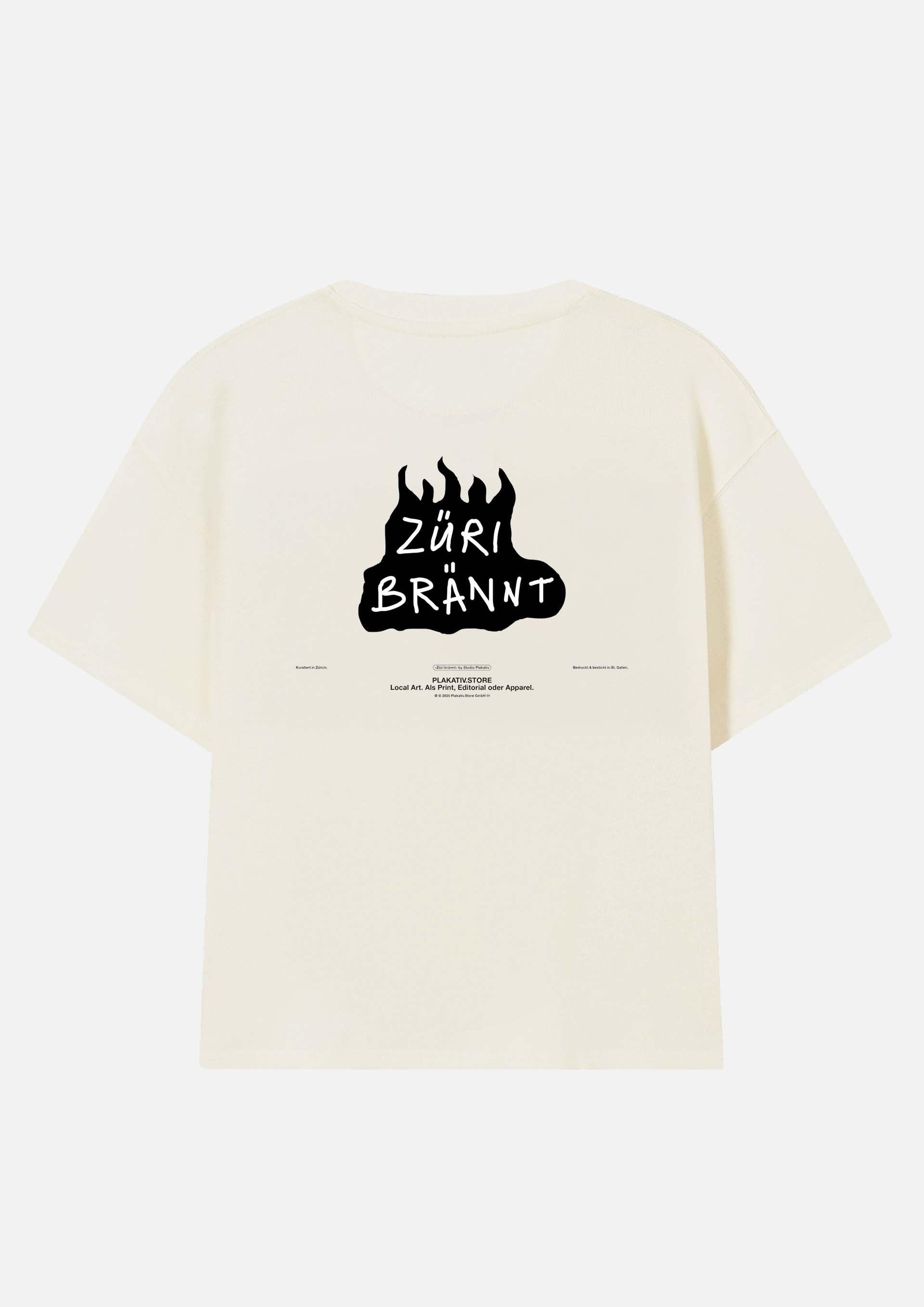 «Züri brännt» Heavy weight tee