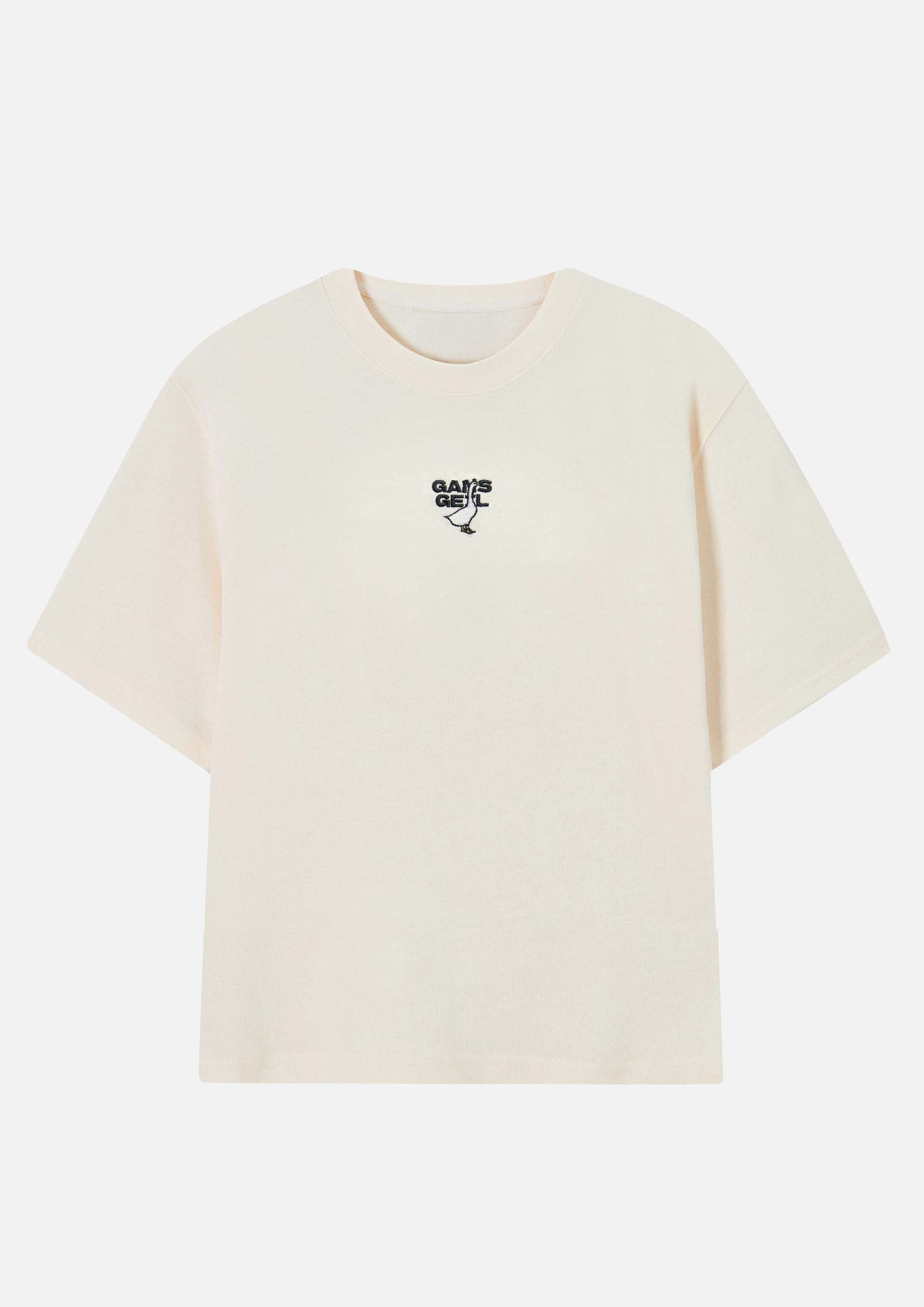 «Gans Geil» Stickerei Super oversize tee