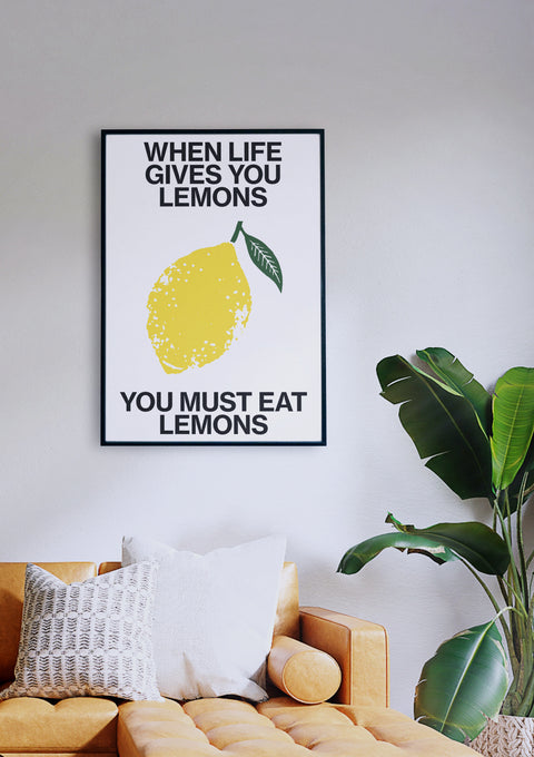 When Life gives you Lemons