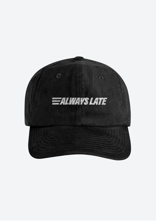 "Always Late" Courdroy Cap