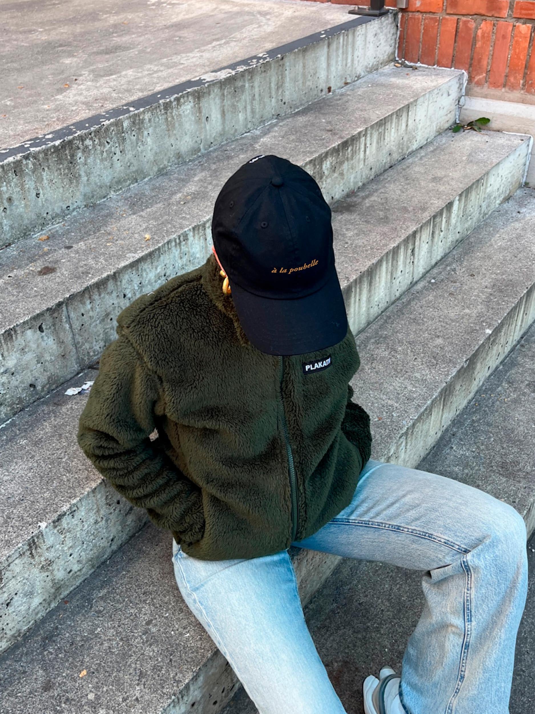 "A la poubelle" Cotton Cap