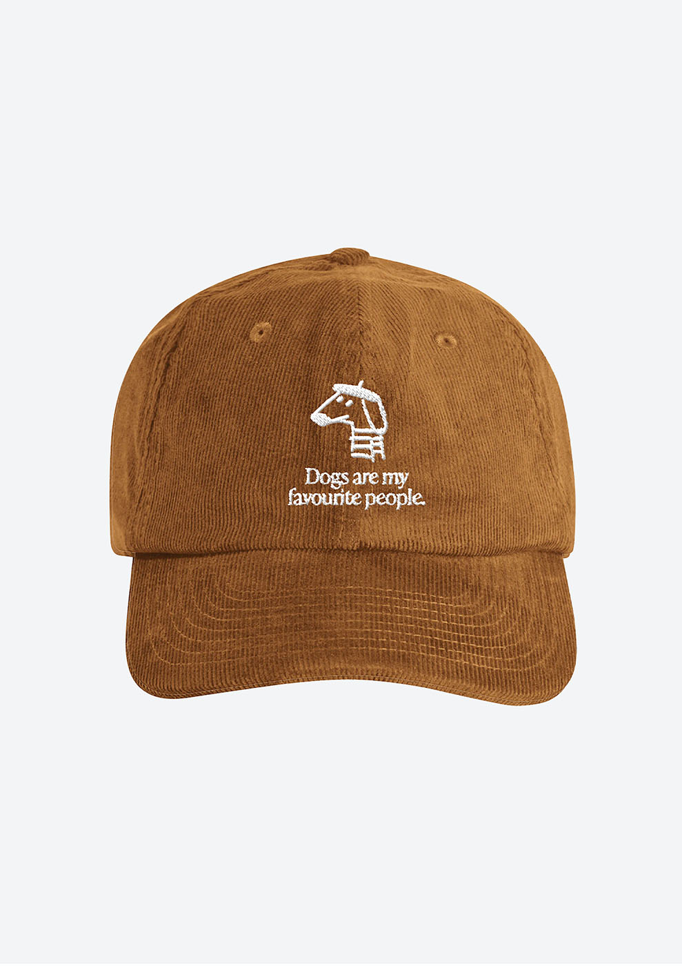 “Goose Geil” Organic Courdroy Cap