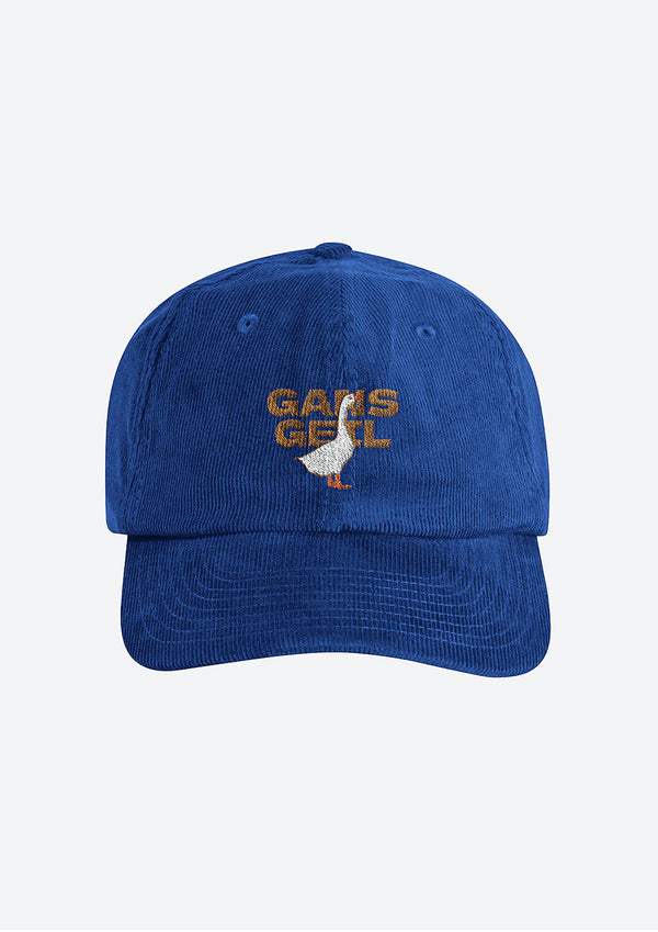 “Goose Geil” Organic Courdroy Cap