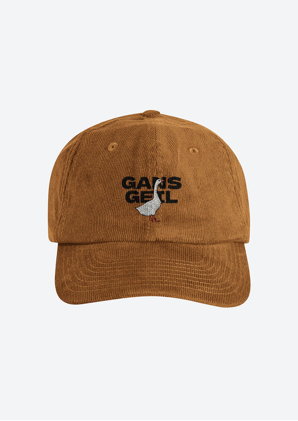 “Goose Geil” Organic Courdroy Cap