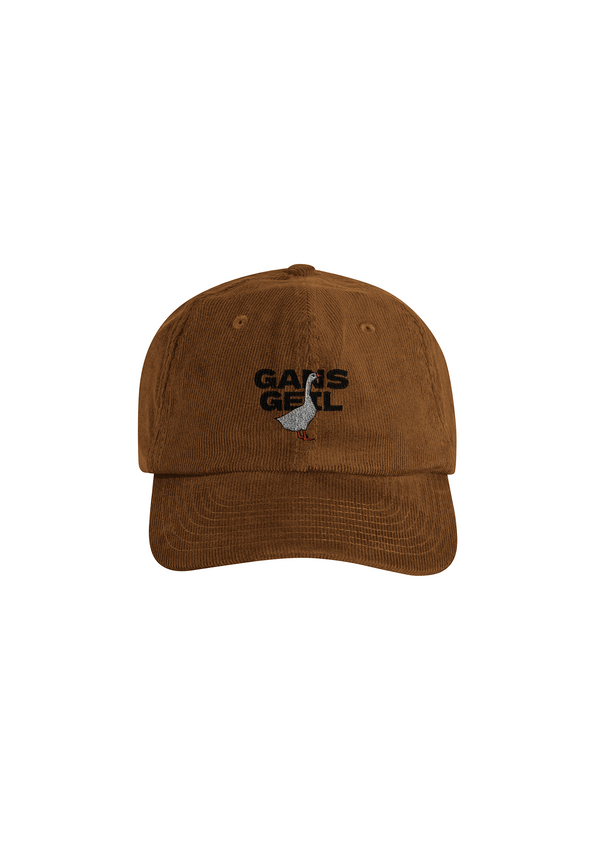 “Goose Geil” Organic Courdroy Cap