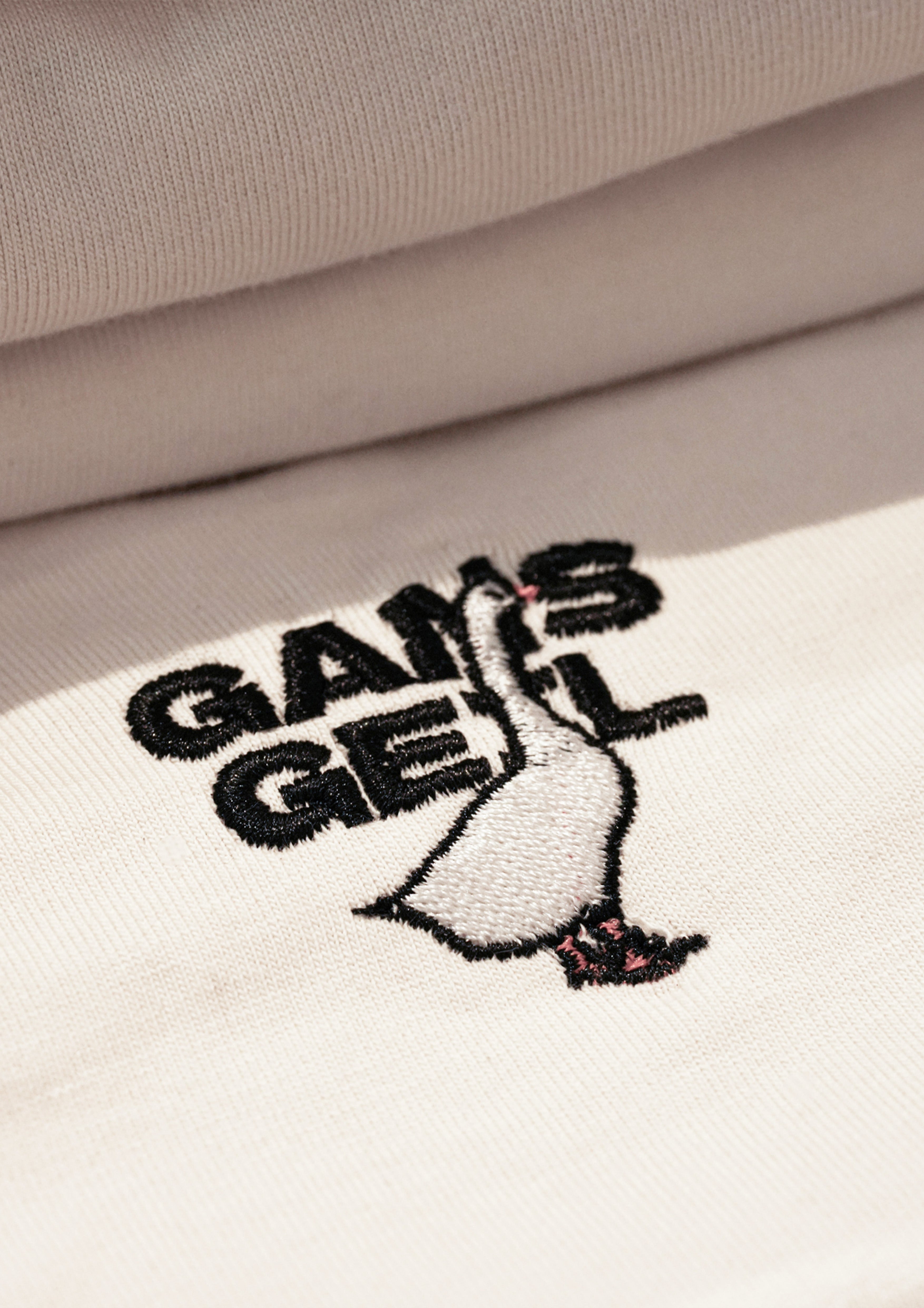 «Gans Geil» Stickerei Super oversize tee