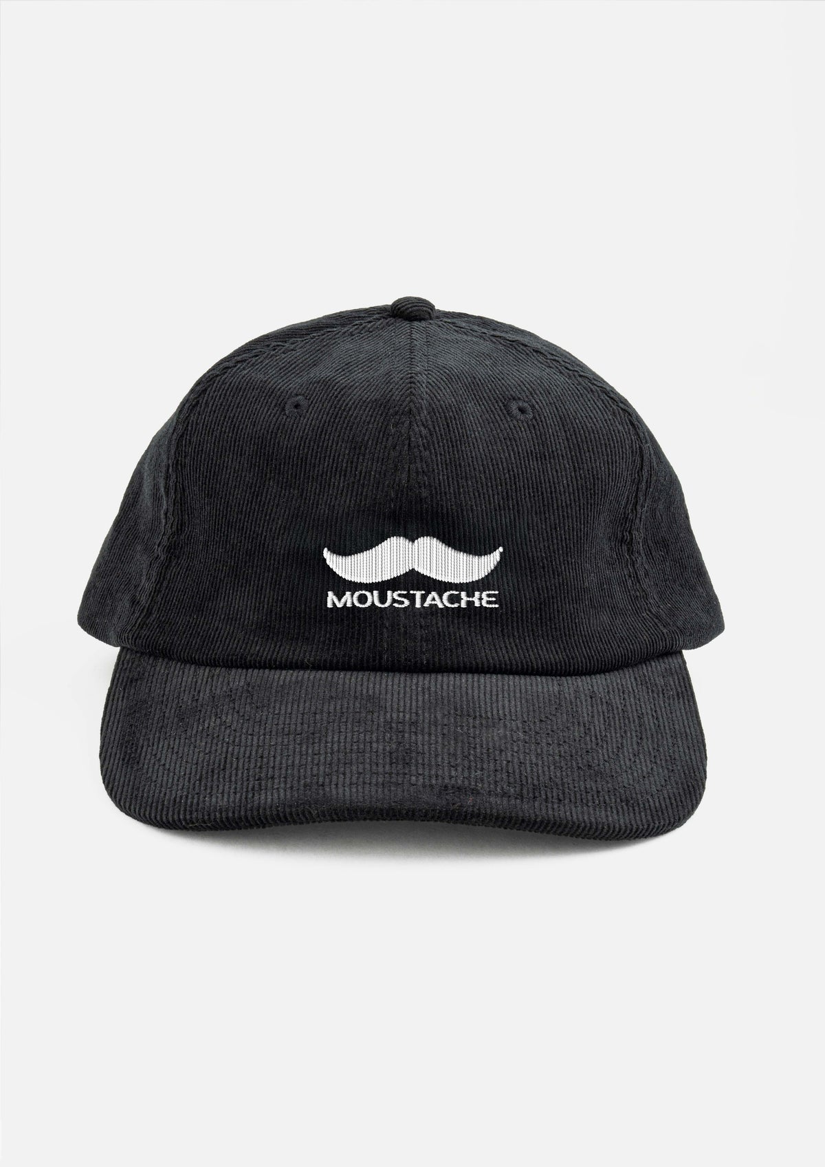 "Moustache" Corduroy Cap