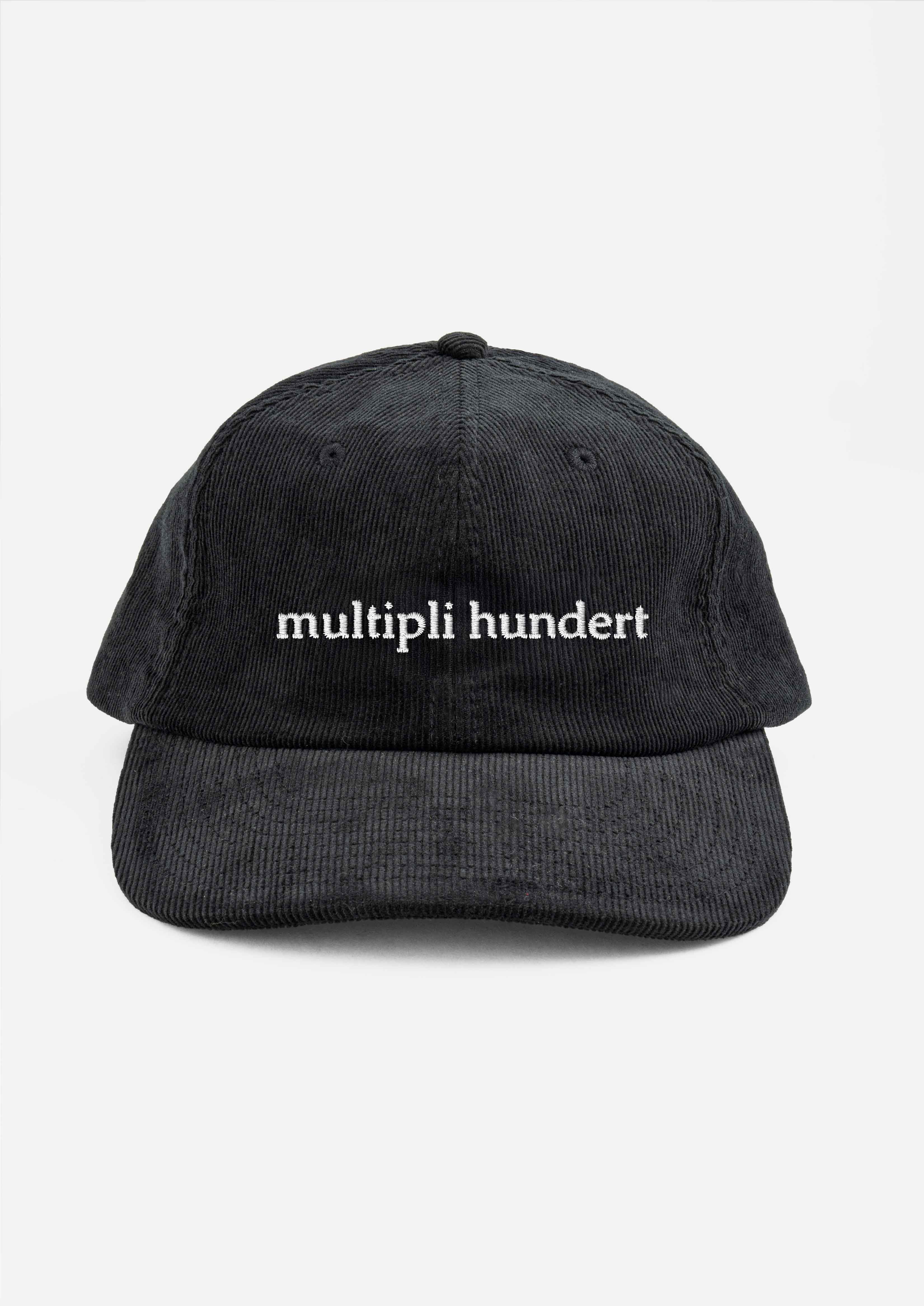 "Multipli Hundert" Corduroy Cap