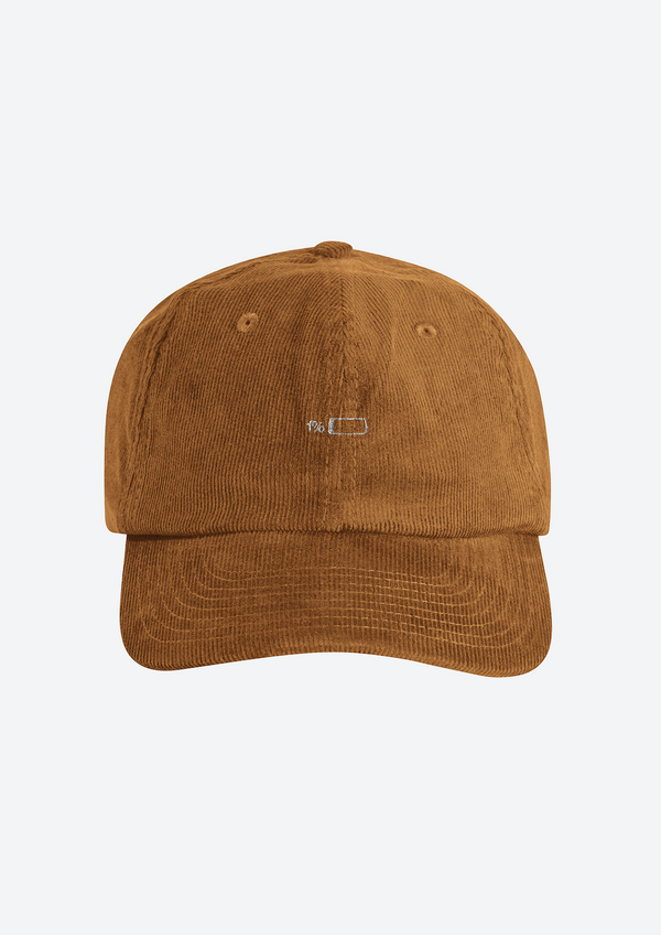 "OnePercent" Courdroy Cap