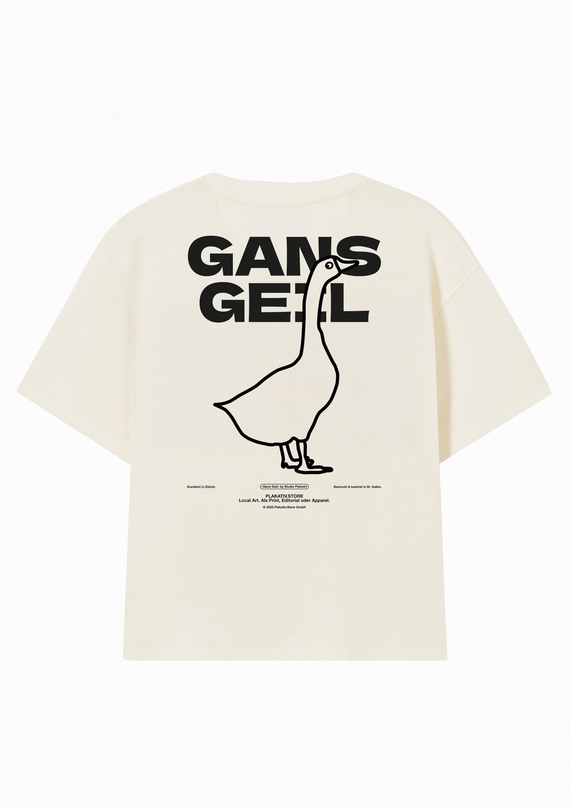 «Gans Geil» Heavy weight tee