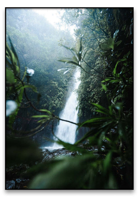 Ein Mutter Natur Nektar eines Wasserfalls im Dschungel.